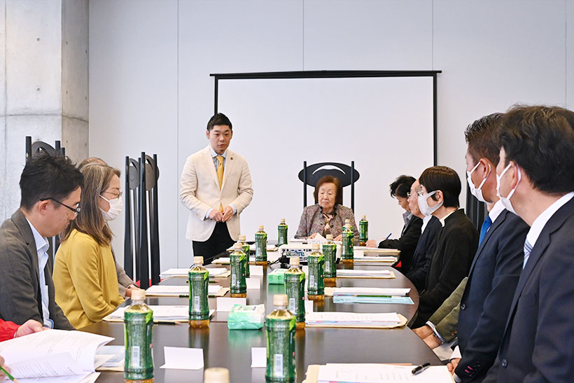 桐丘学園同窓会役員会が開催されました