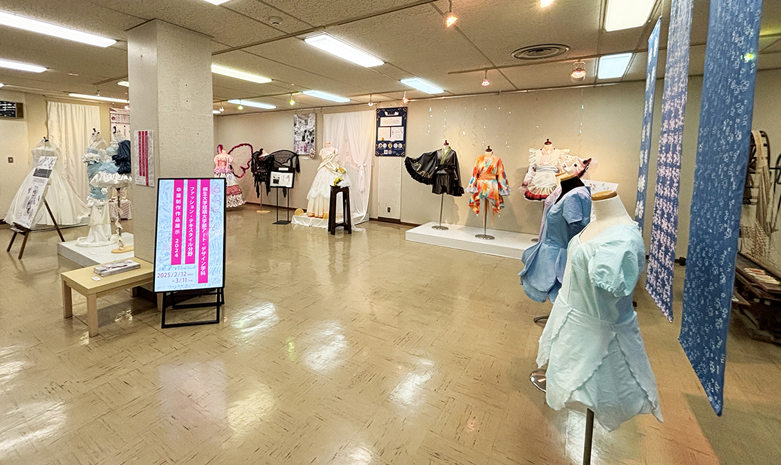 ファッション・テキスタイル分野　卒業制作学外展示2024