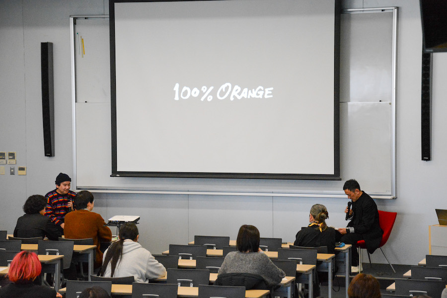 卒業制作展記念講演会「100％ORANGEのイラストと絵本のおはなし」