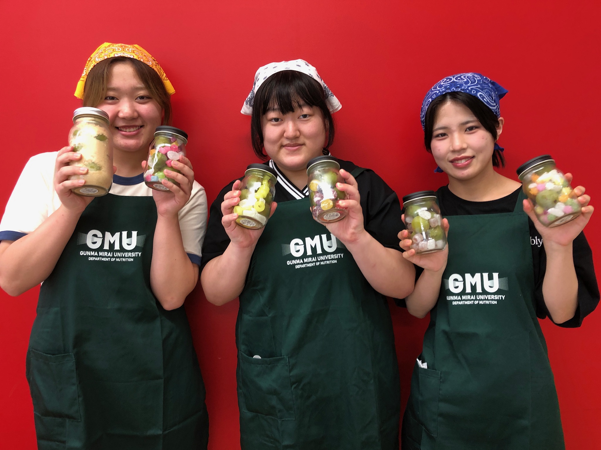 【栄養学科】☆ぐんまのフルーツ広報大使☆梅ジュース作っています