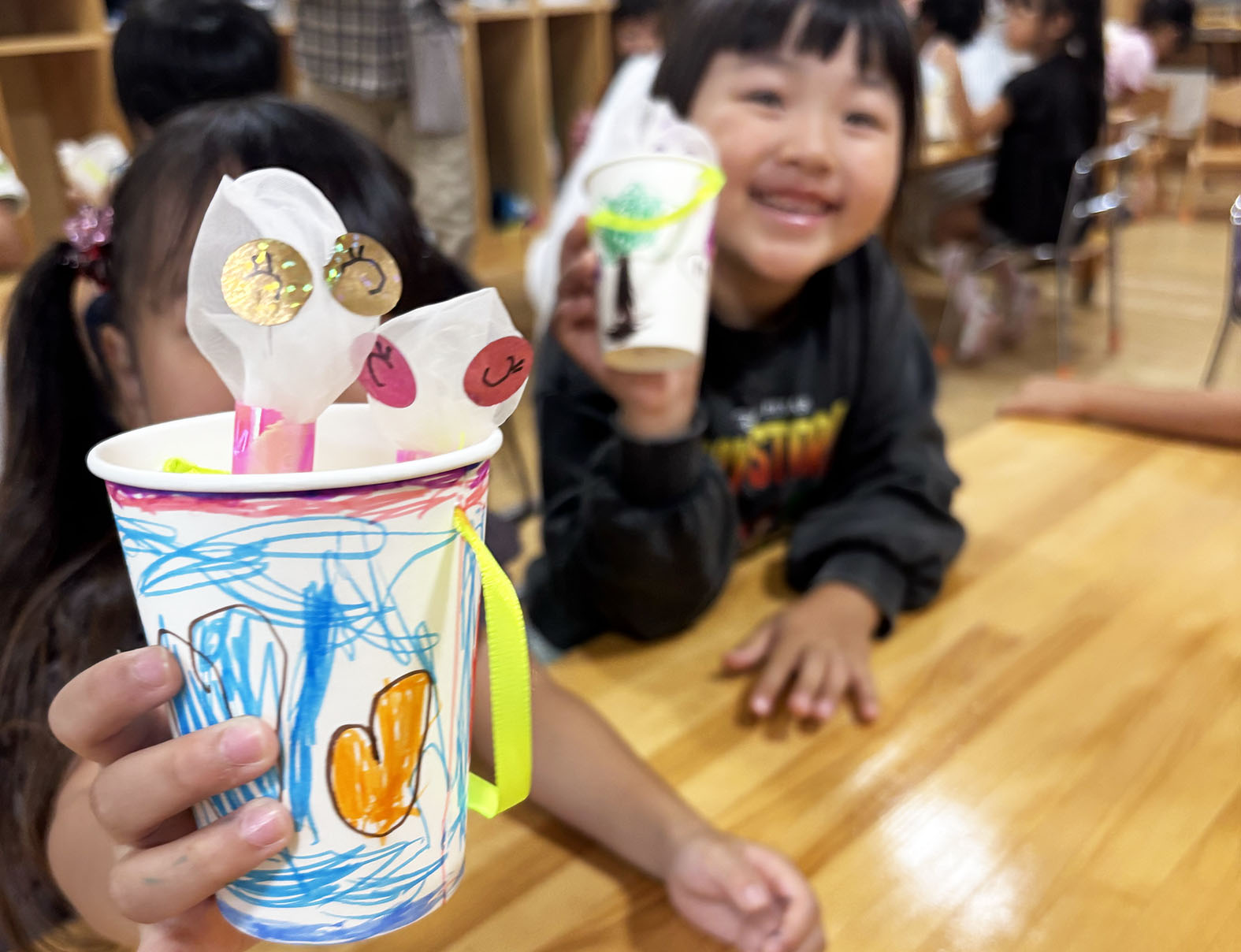 ワークショップ「きりゅうのいしをつつむ」1日目